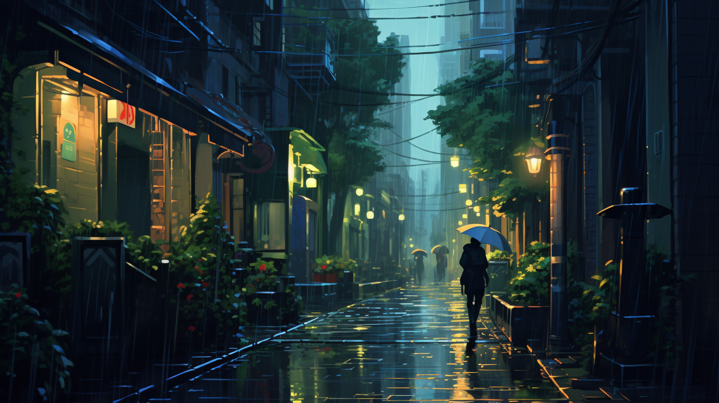 Lofi Rainy - Relaxing Music for a Cozy Atmosphere