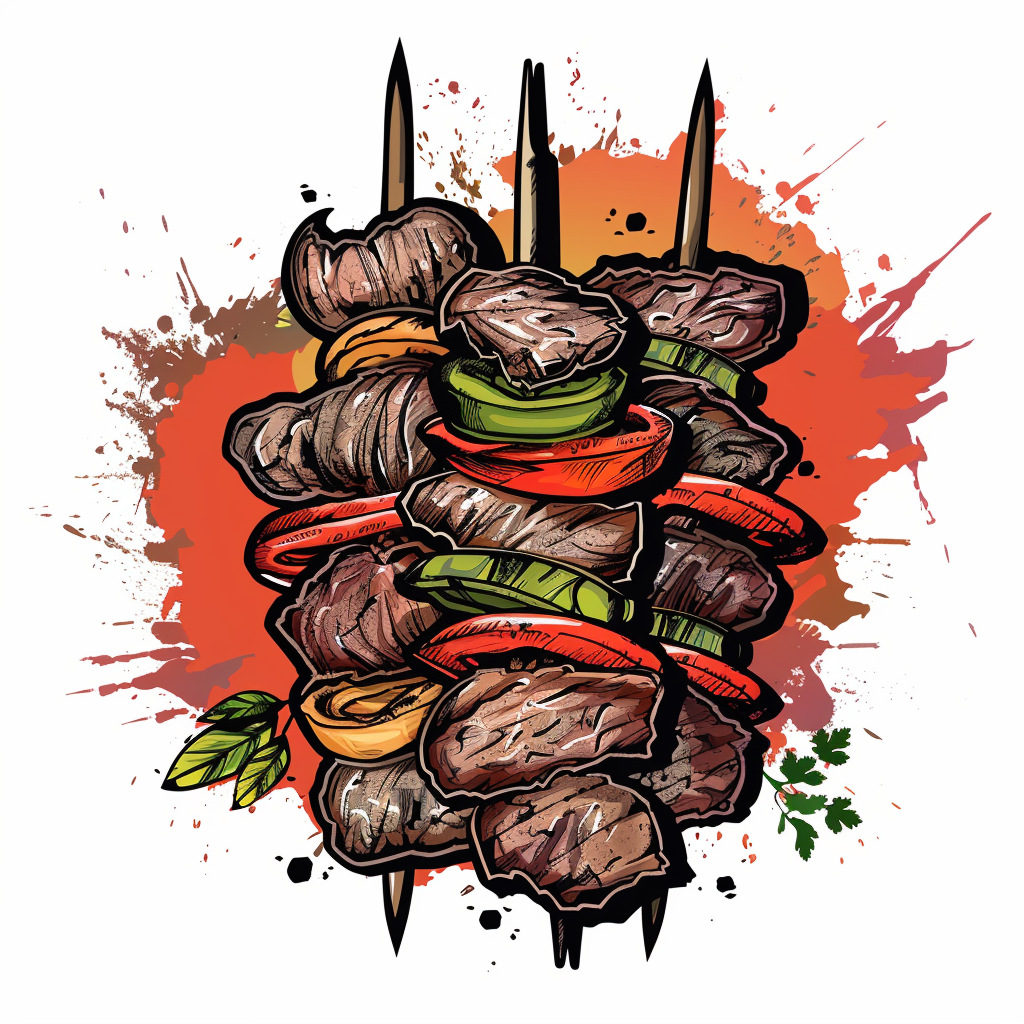 BBQ Cafe Logo Azim Kabob