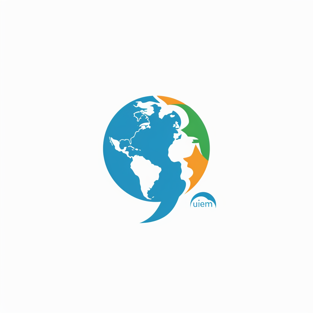 Colorful Earth Travel Logo Elements