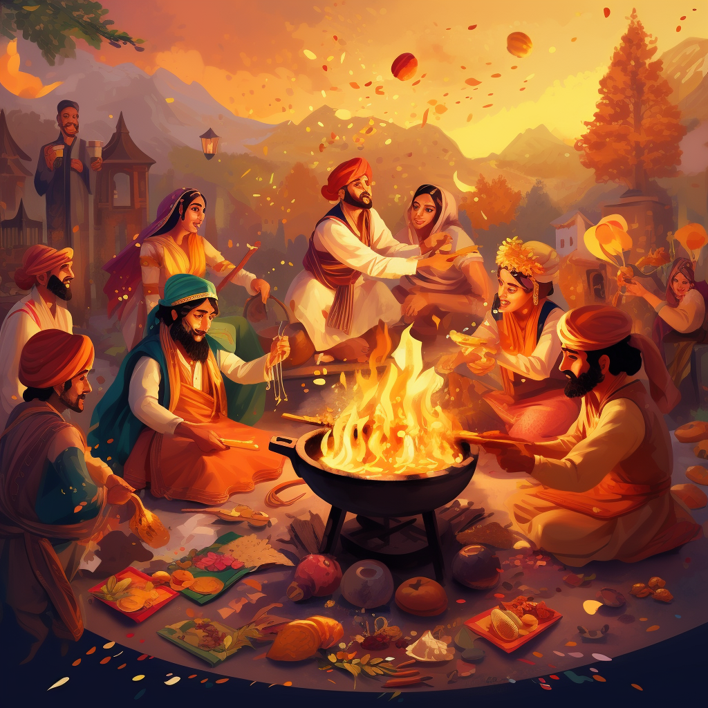 Lohri Festival Creative Post