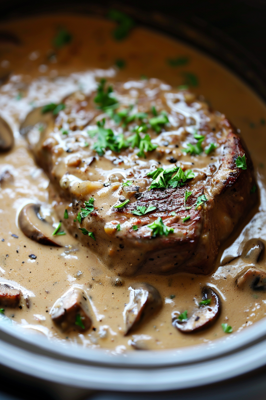 Slow-cooked London broil beef fillet