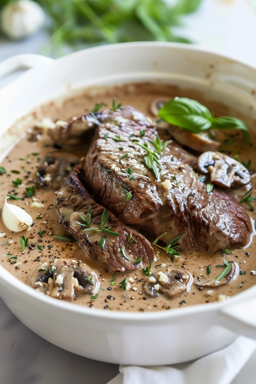 Savory London Broil Beef Fillet Crockpot