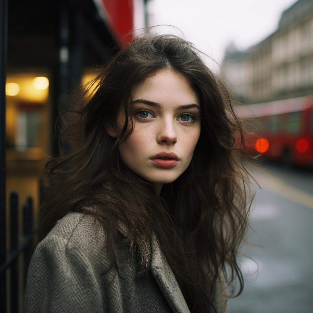 Stylish London Girl in Valerie Phillips' Fashion