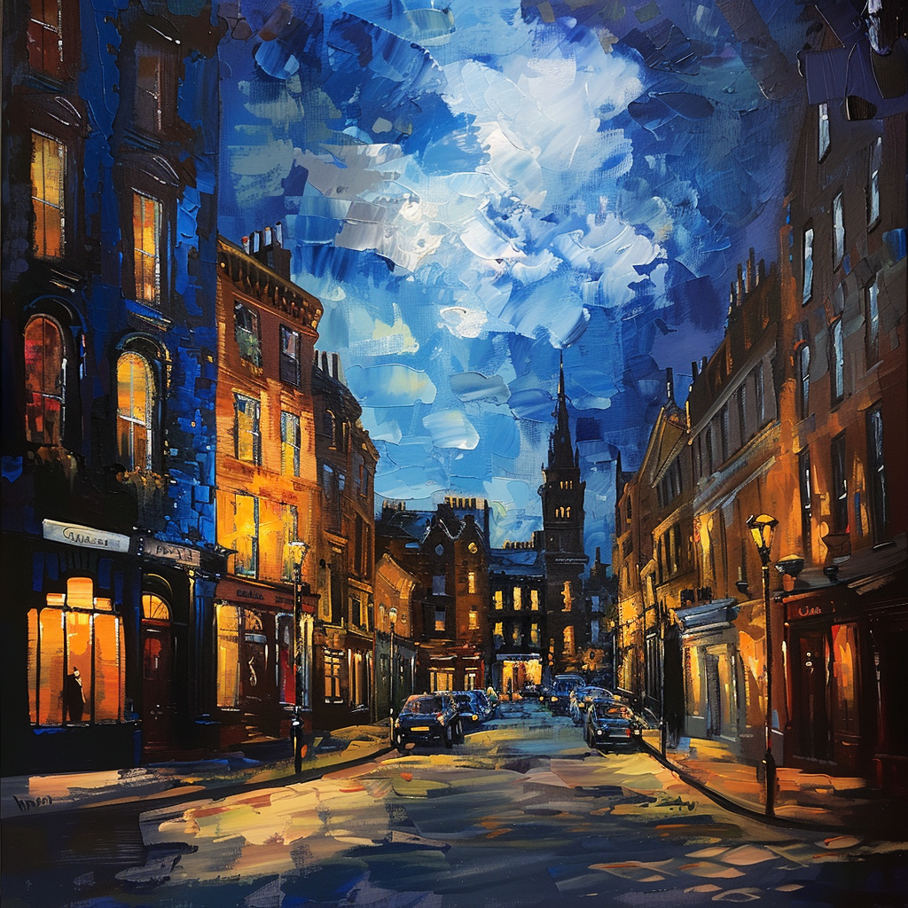 Beautiful Londonderry City Painting