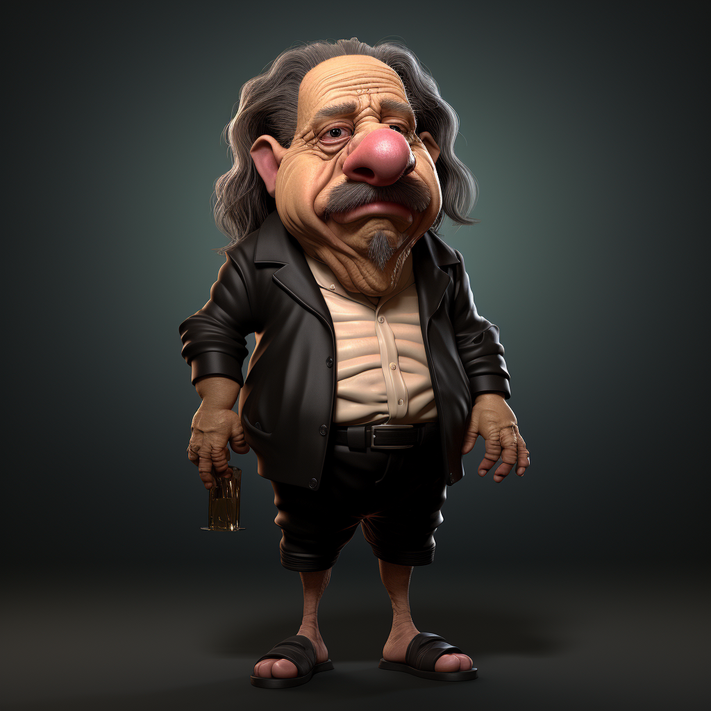 Porkie the Pig as Ron Jeremy