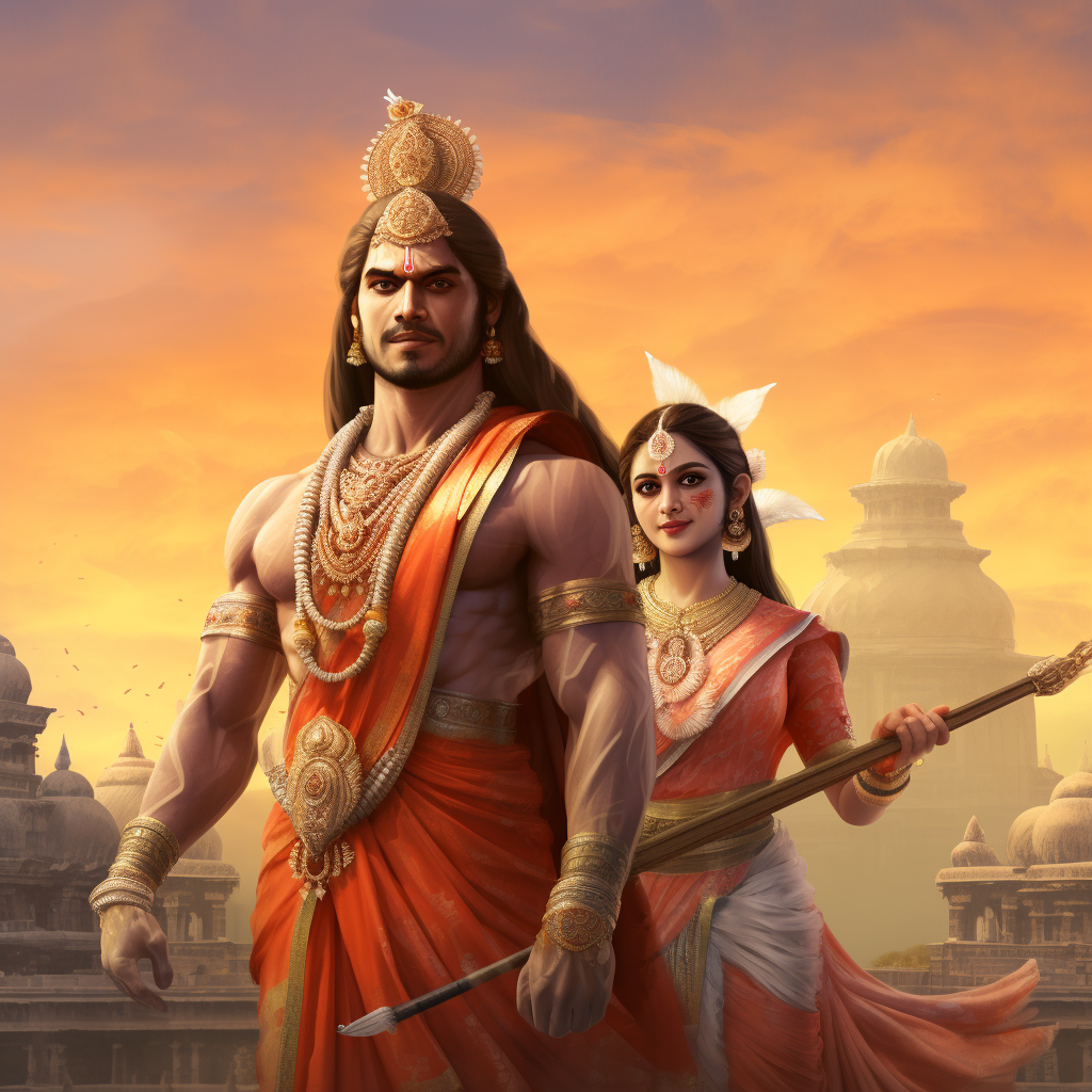 Lord Ram at Ram Mandir Ayodhya