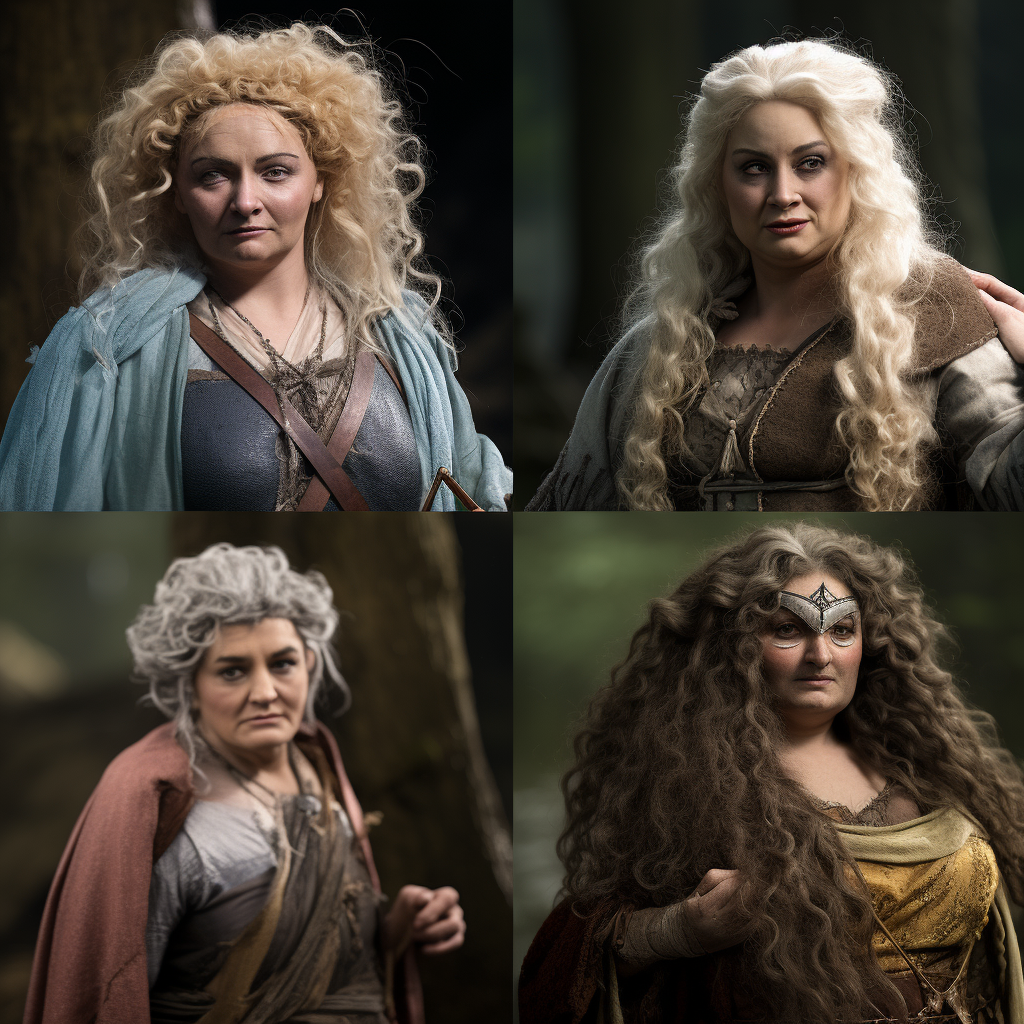 Stills of Drag Queen Cast in Lord of the Rings