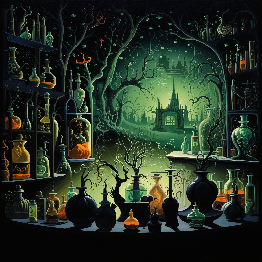 Cover illustration of The Lost Apothecary