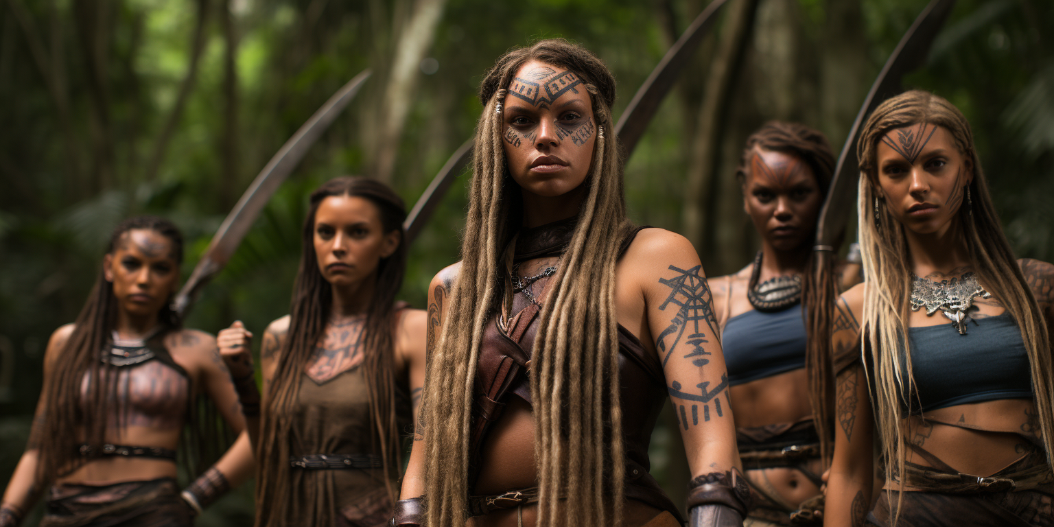 Women warriors of the lost tribe