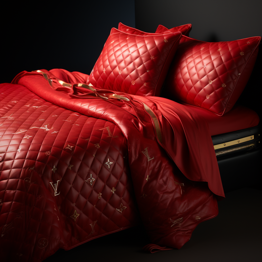 Stylish Louis Vuitton Bed Linen