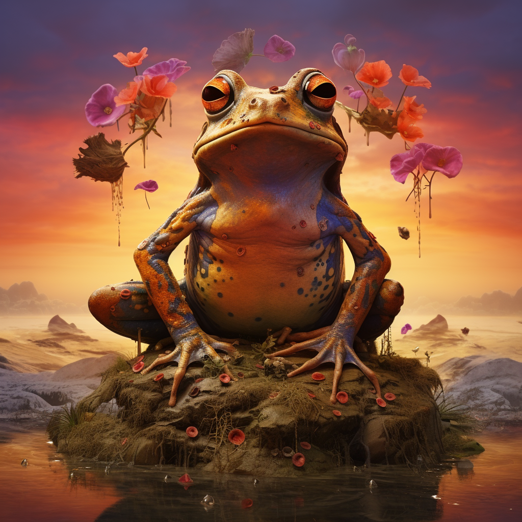 Love Land Frog Picture