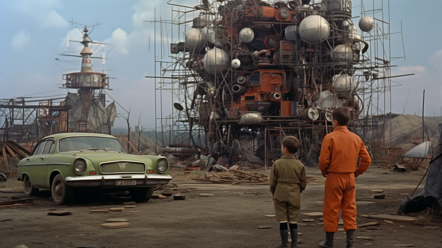 Screenshot of 1960s Post-Apocalyptic TV Show