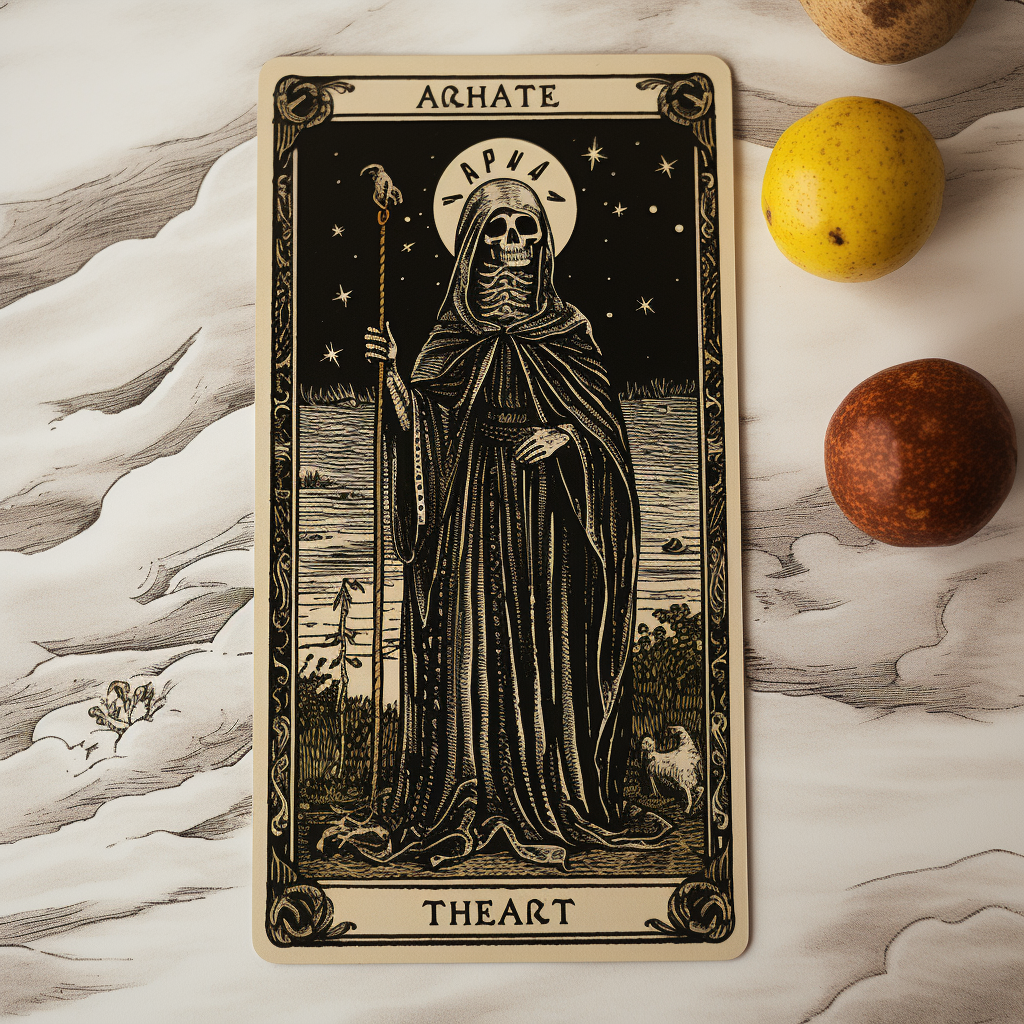 Tarot Card Symbolizing Death