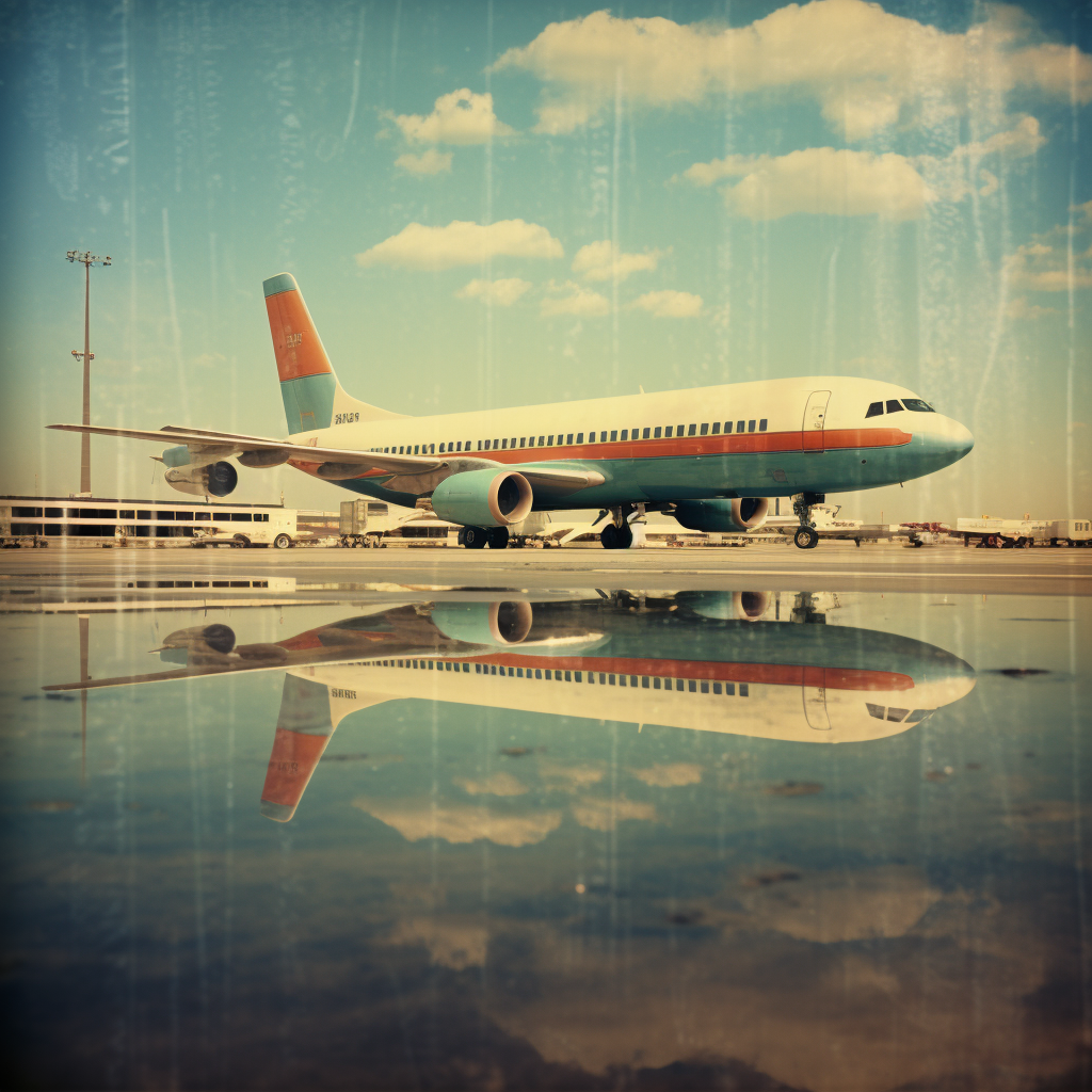 Colorful low-fi Holga art photo