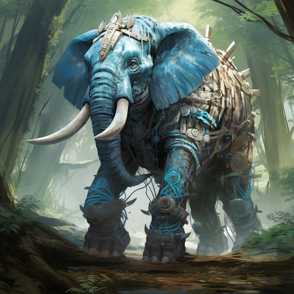 Loxodon Warrior in Jungle