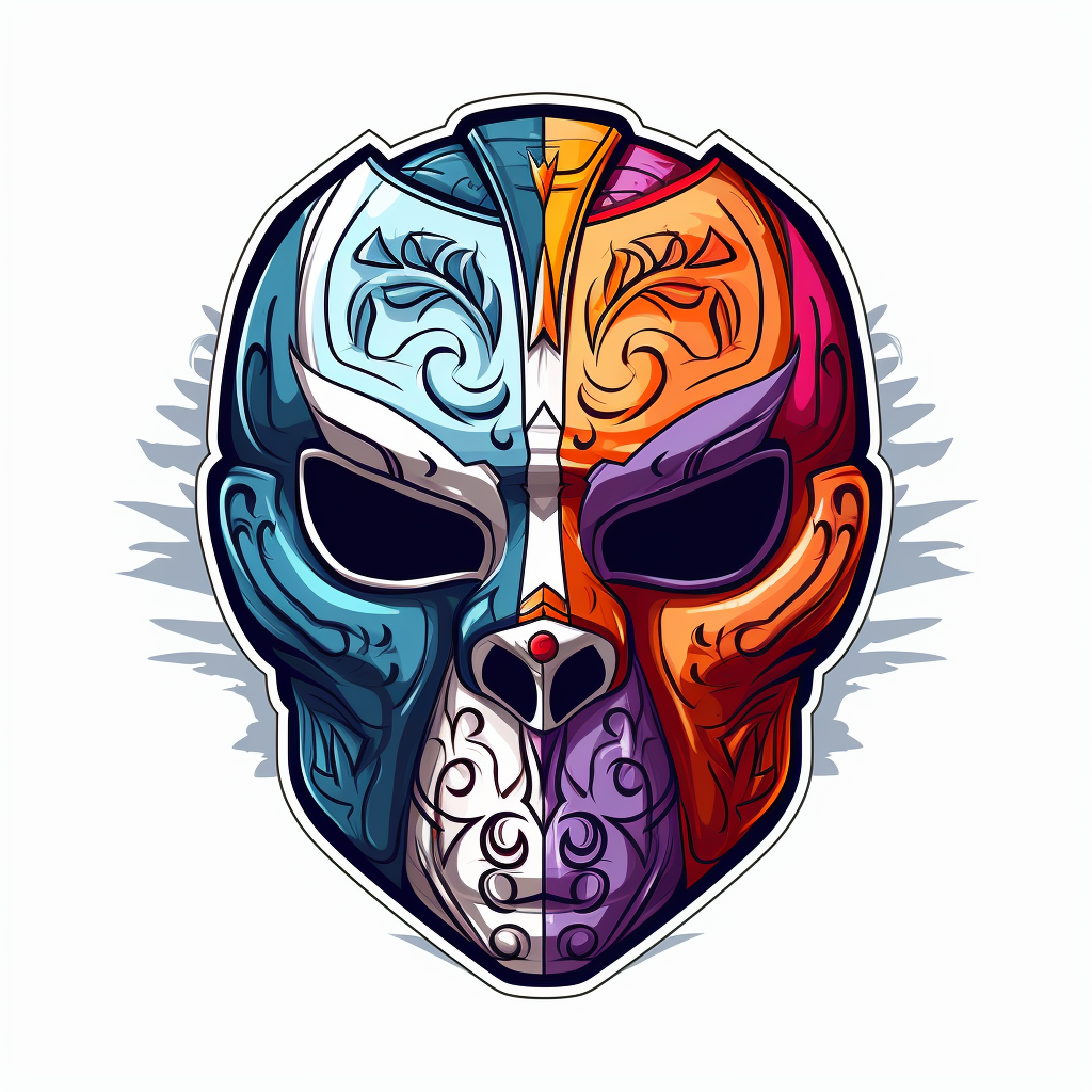 Luchalibre Mask with Unique Design