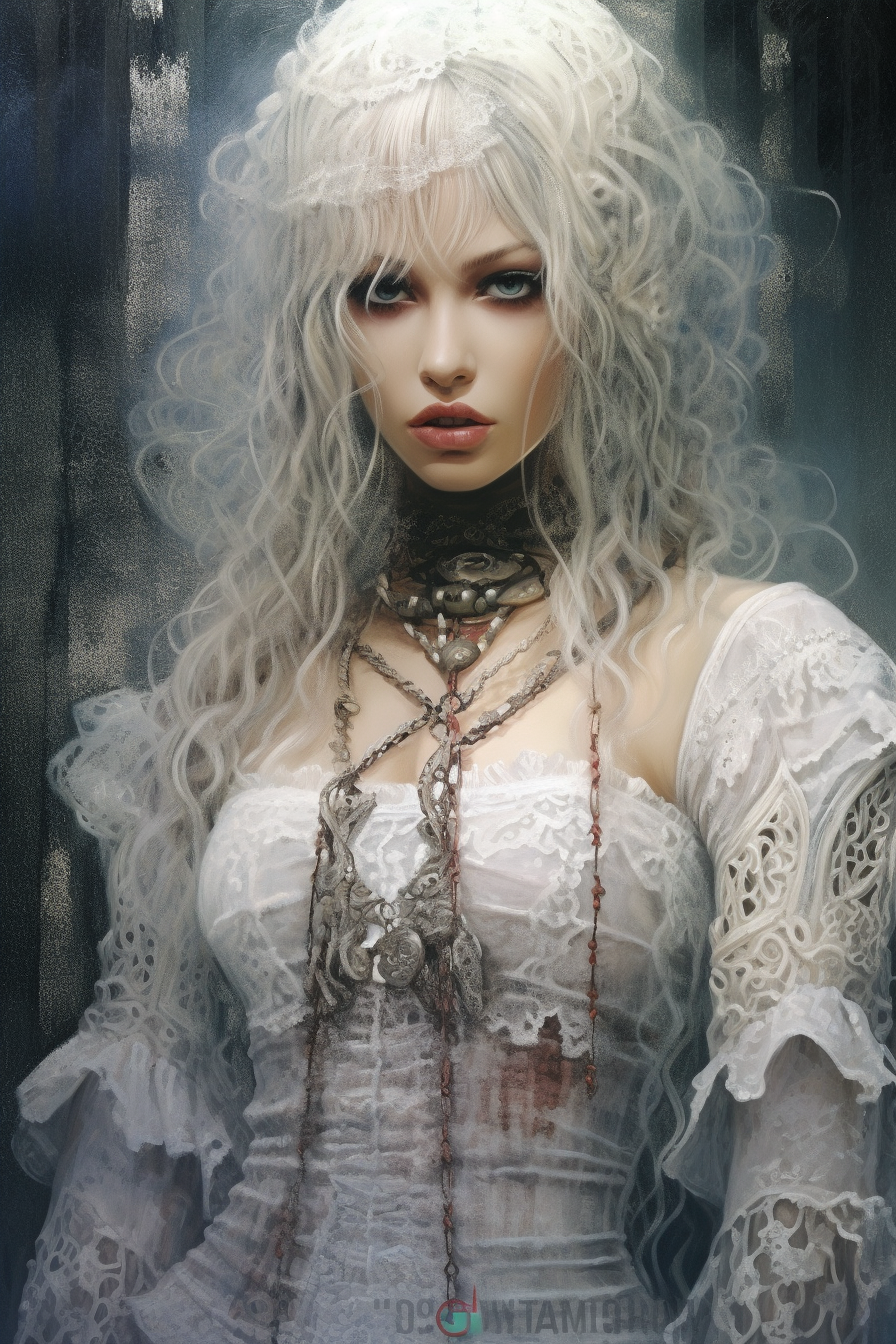 Sensual fantasy art by Luis Royo