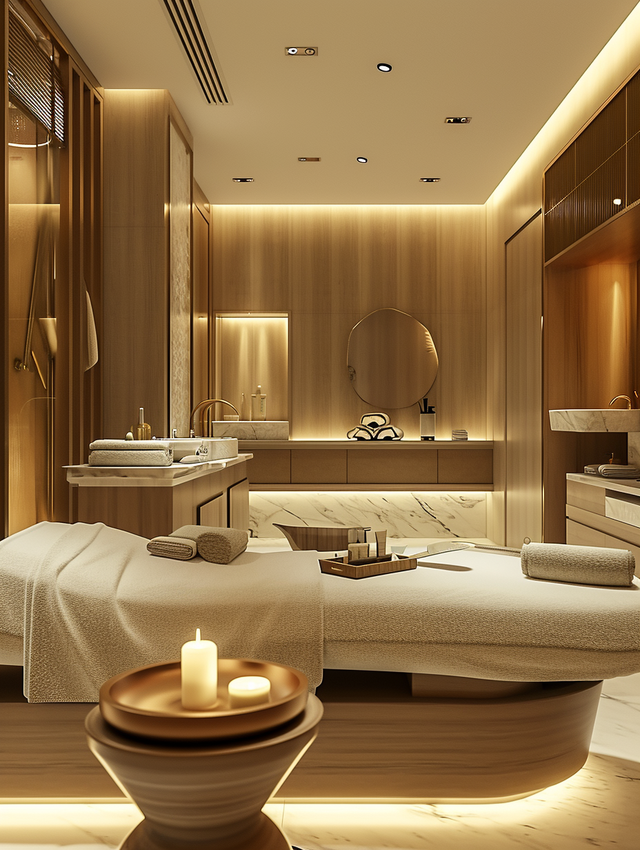 Slimming Treatment in Luxurious Spa Setting