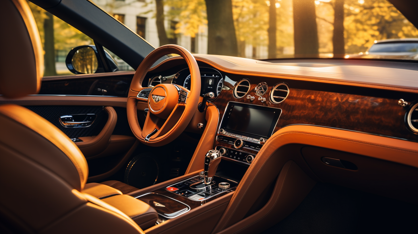 Luxury Bentley with Natural Lighting