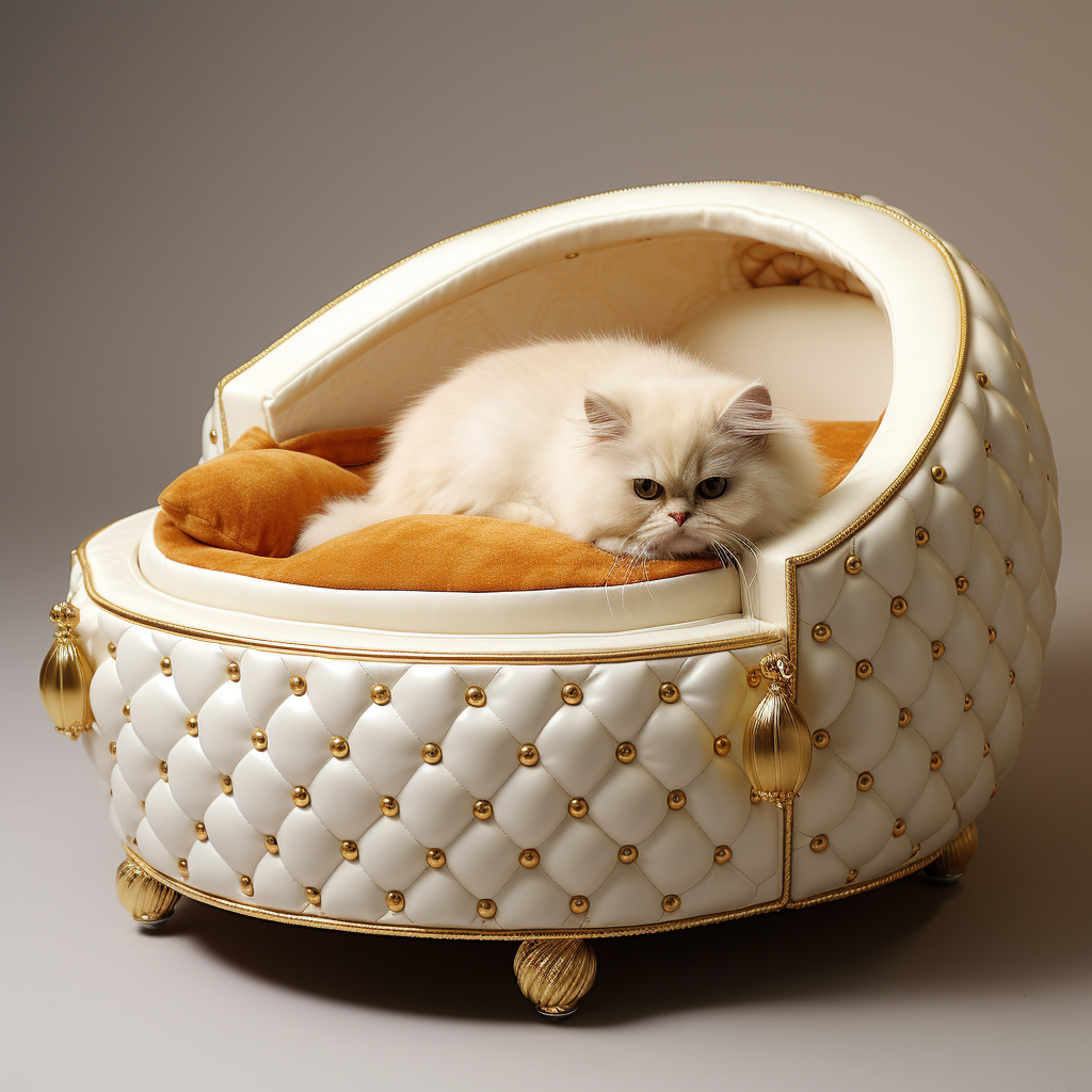 Stylish and Comfortable Luxury Cat Bed