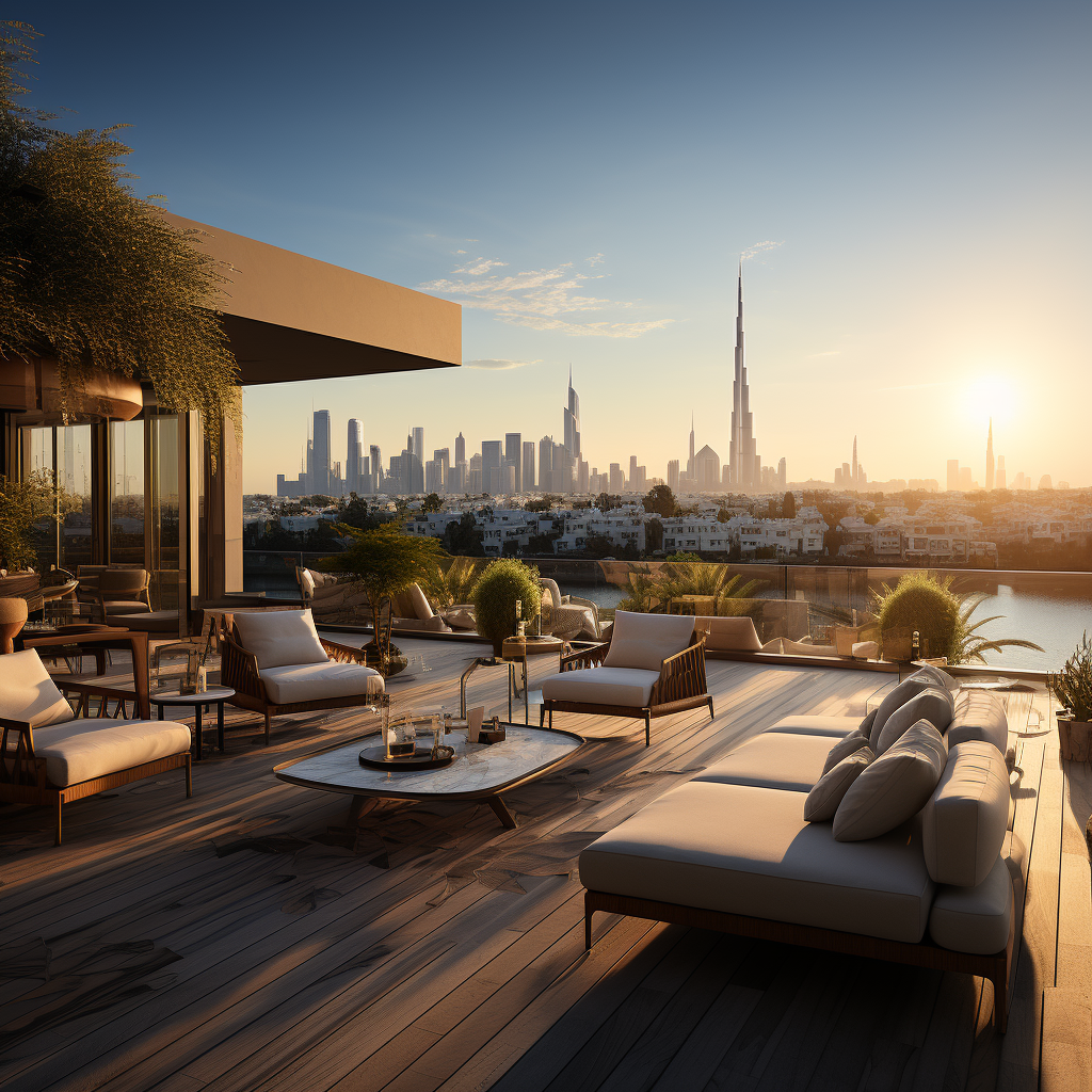 Infinitely luxurious Dubai villa with breathtaking views