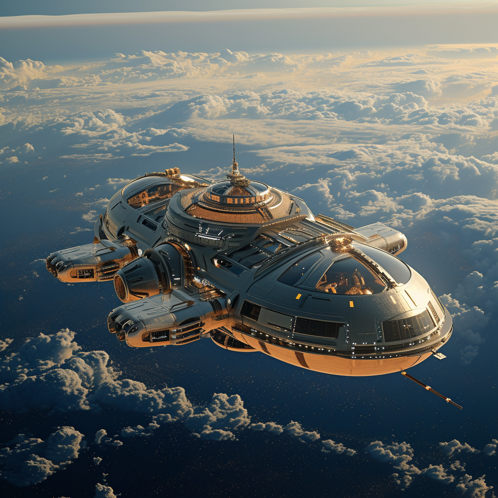 Luxury home spacecraft concept