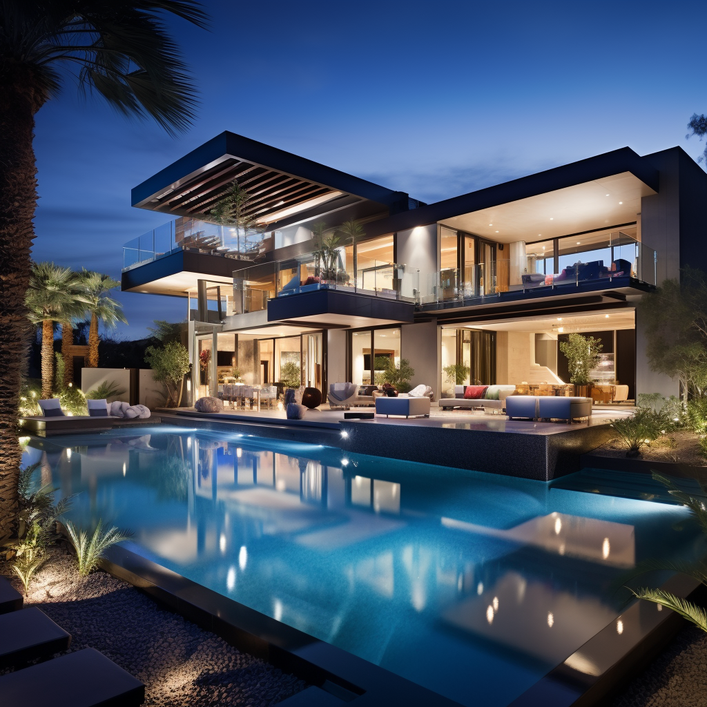 Luxury House in Los Vegas with Pool