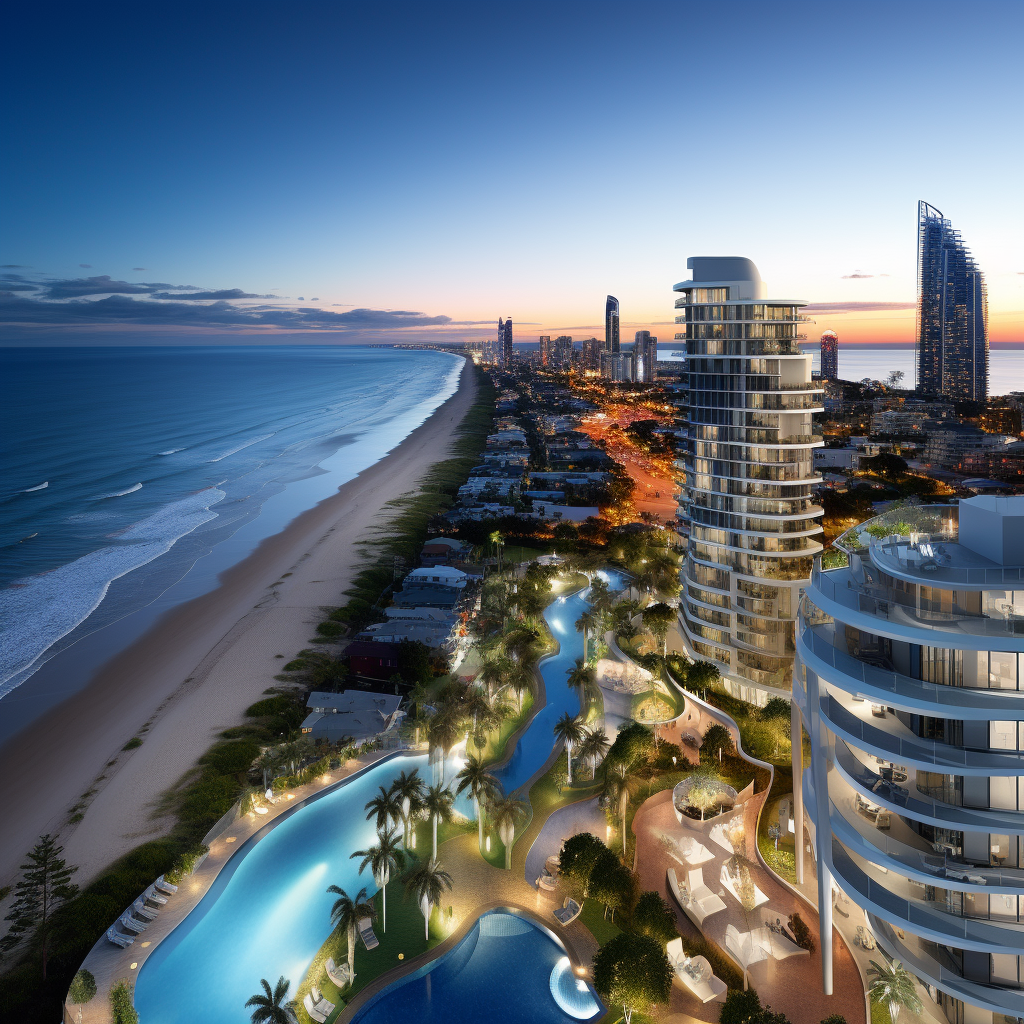 Opulent luxury apartments Gold Coast