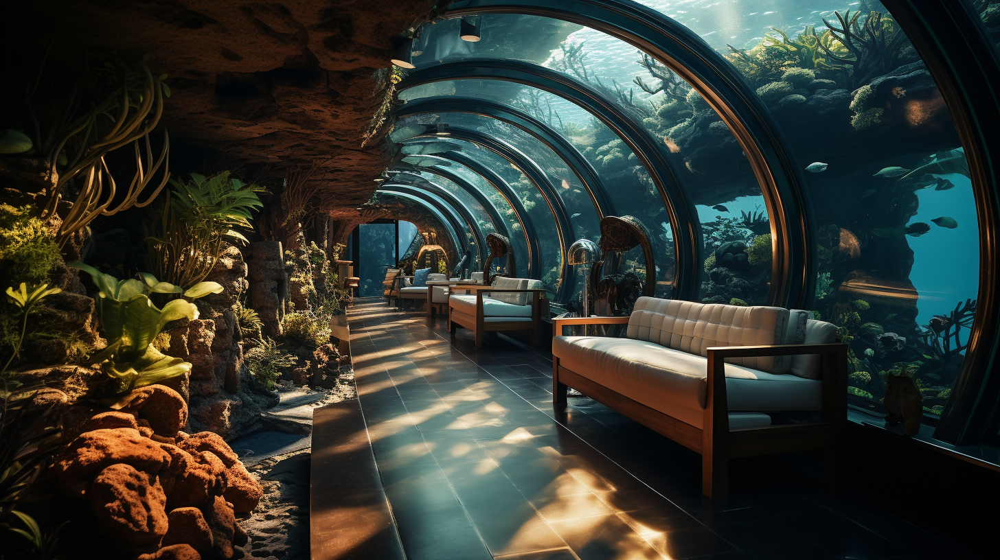 Luxury Maldives Resort Aquarium