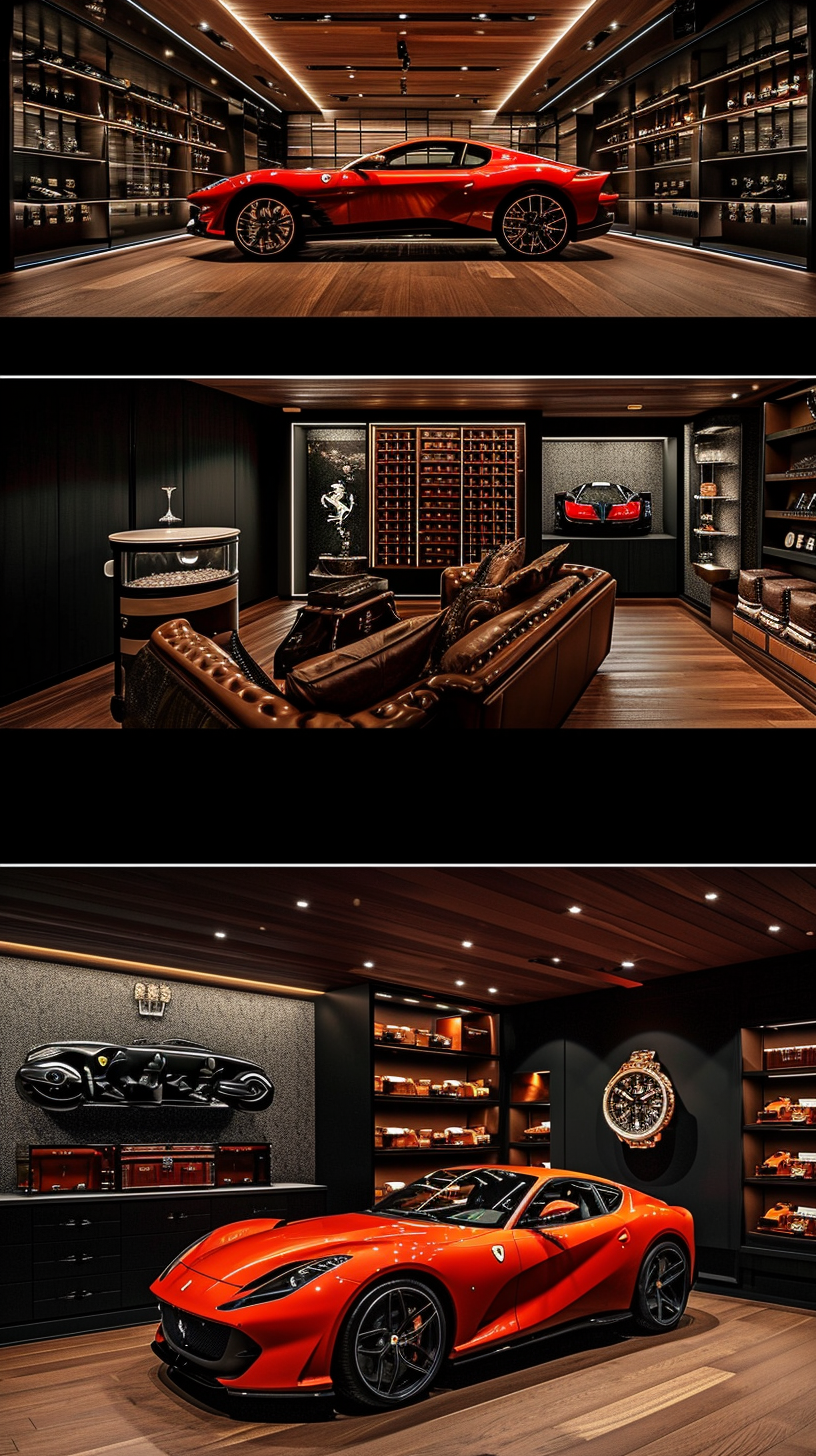 Luxury man cave collection