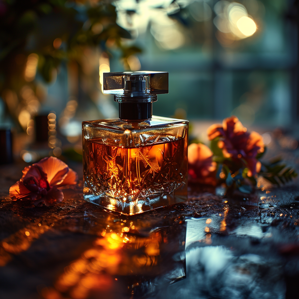 Luxury Perfume Card Design Showcase