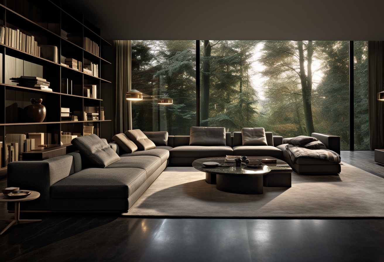 Exquisite luxury sofa and armchair design