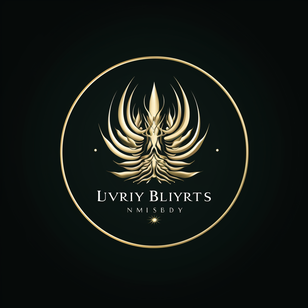 Luxury Vibes Music Logo Design