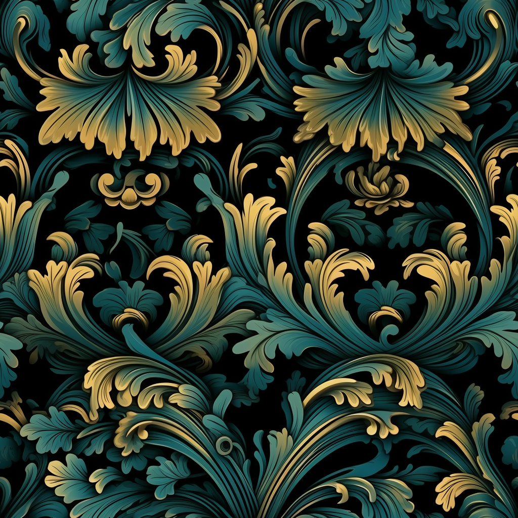 Elegant Victorian Tile Pattern