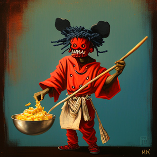 Mac and Cheese Samurai Tomato Sauce