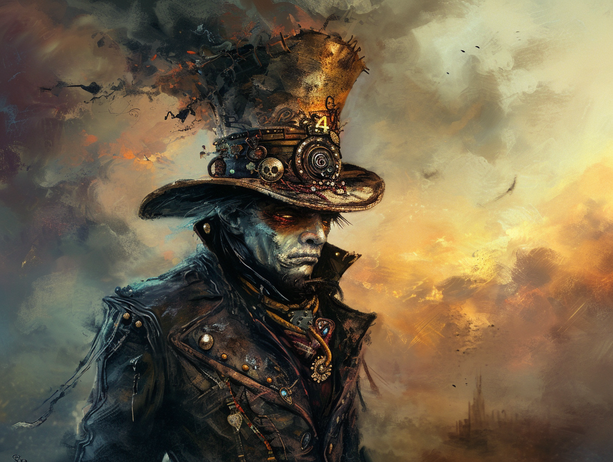 Post apocalyptic Mad Hatter image