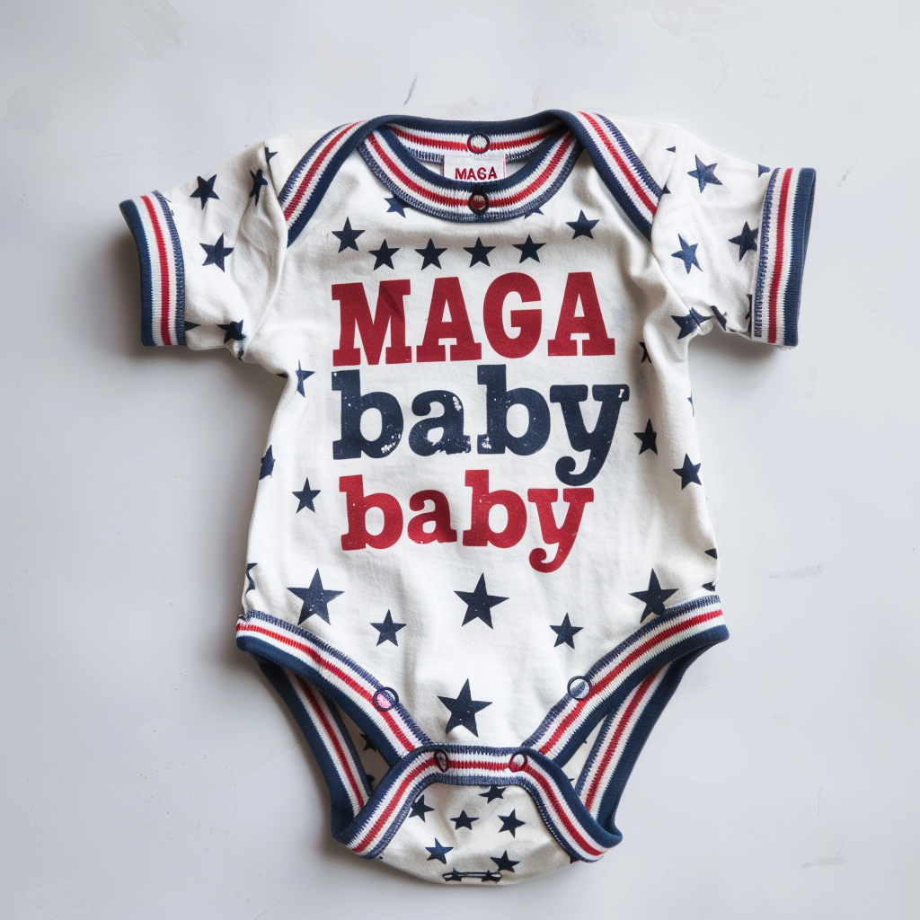 MAGA Baby Onesie Donald Trump