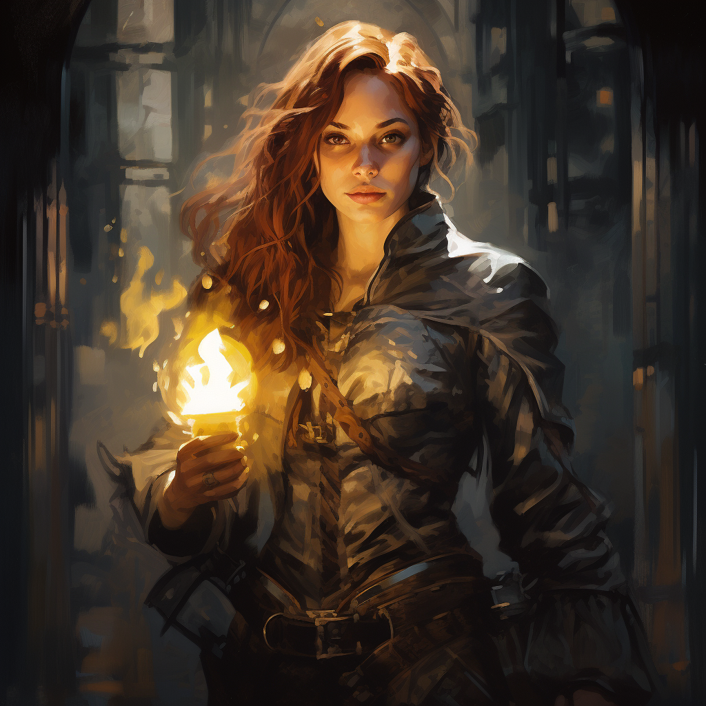 Magic ability icon with dramatic lighting