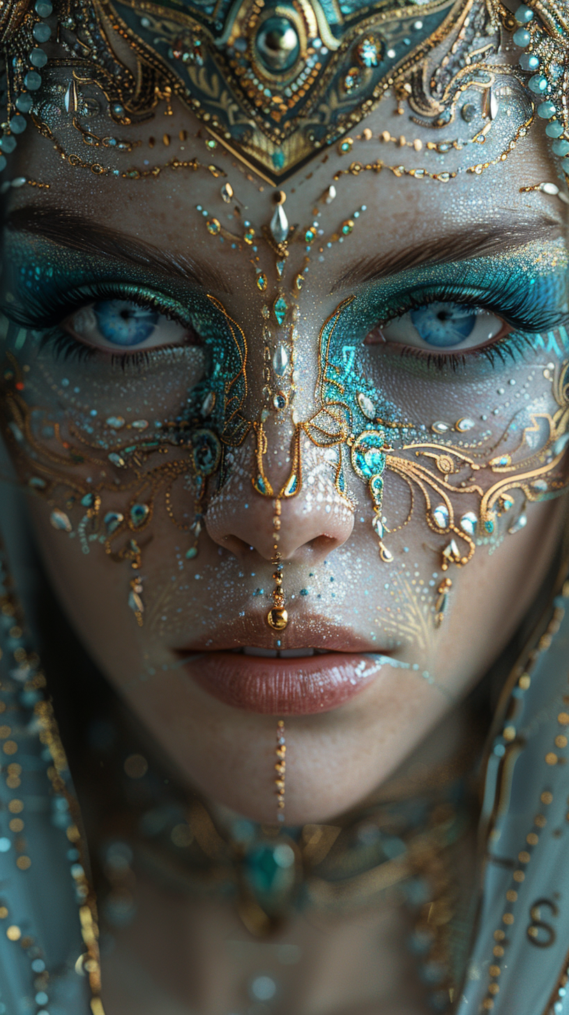 Face with Magic Art Fantasy