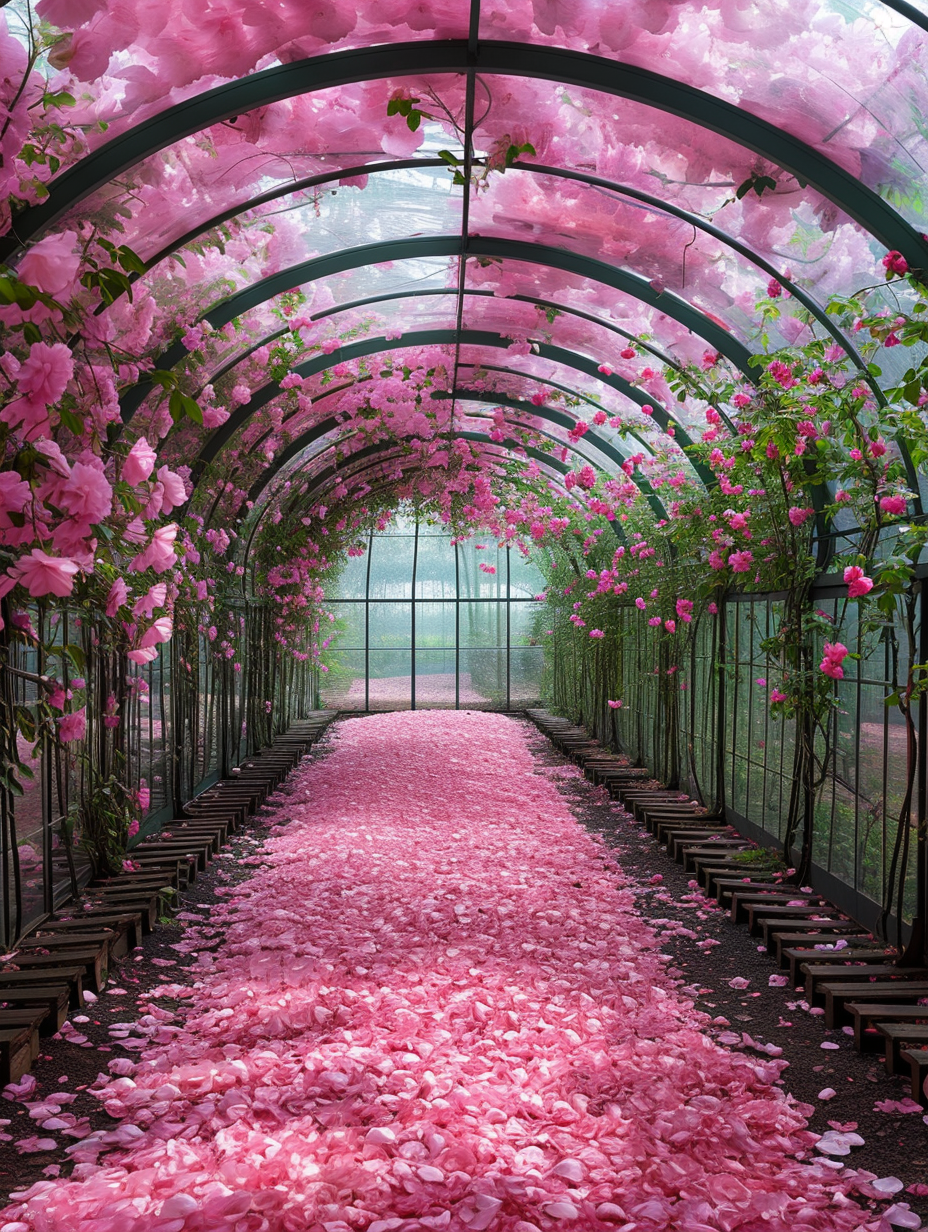 Magical flower greenhouse petals avalanche