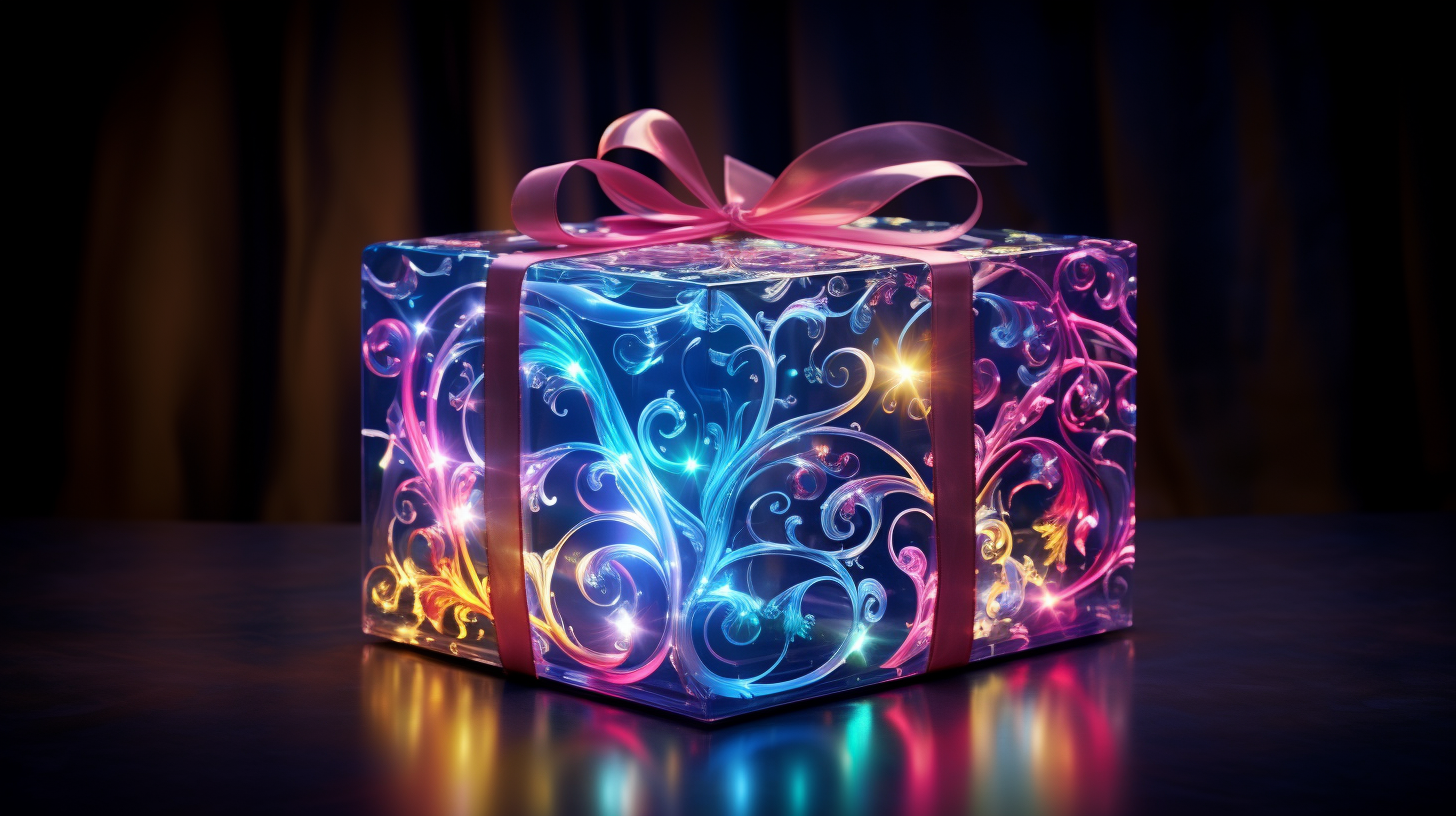 Enchanting magical Christmas present mystery