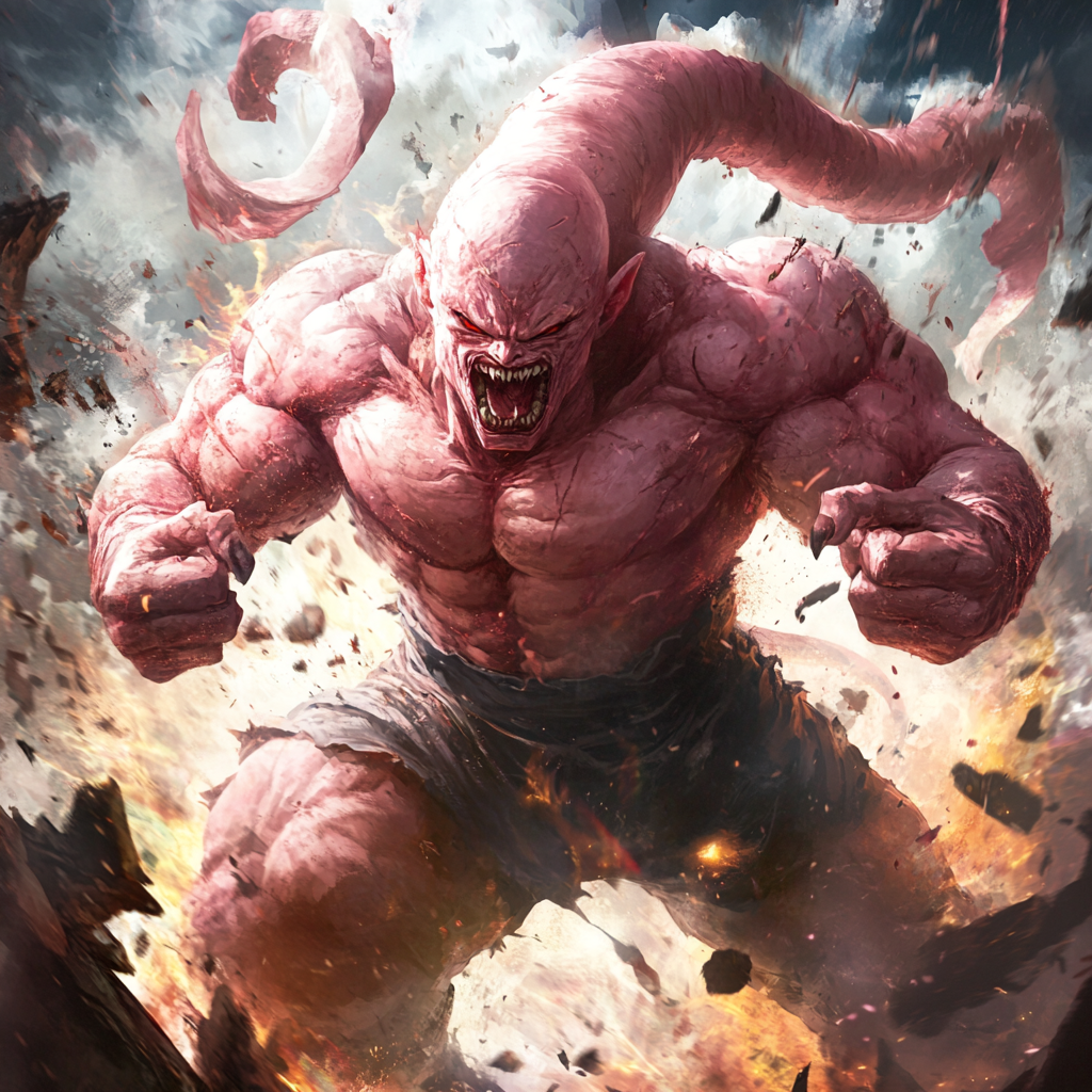 Majin Buu Battle Dragon Ball