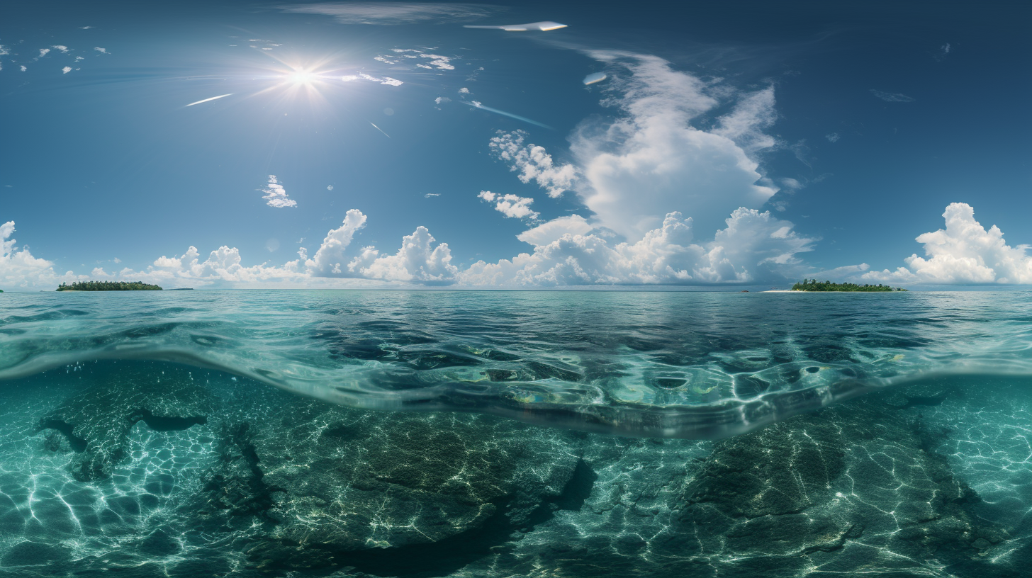 Meeru Island Maldives crystal clear blue waters