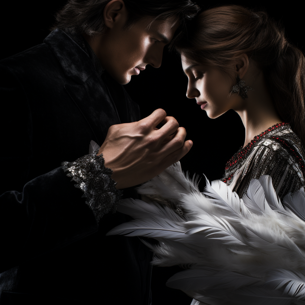 Hand-touching-feathers-in-fantasy