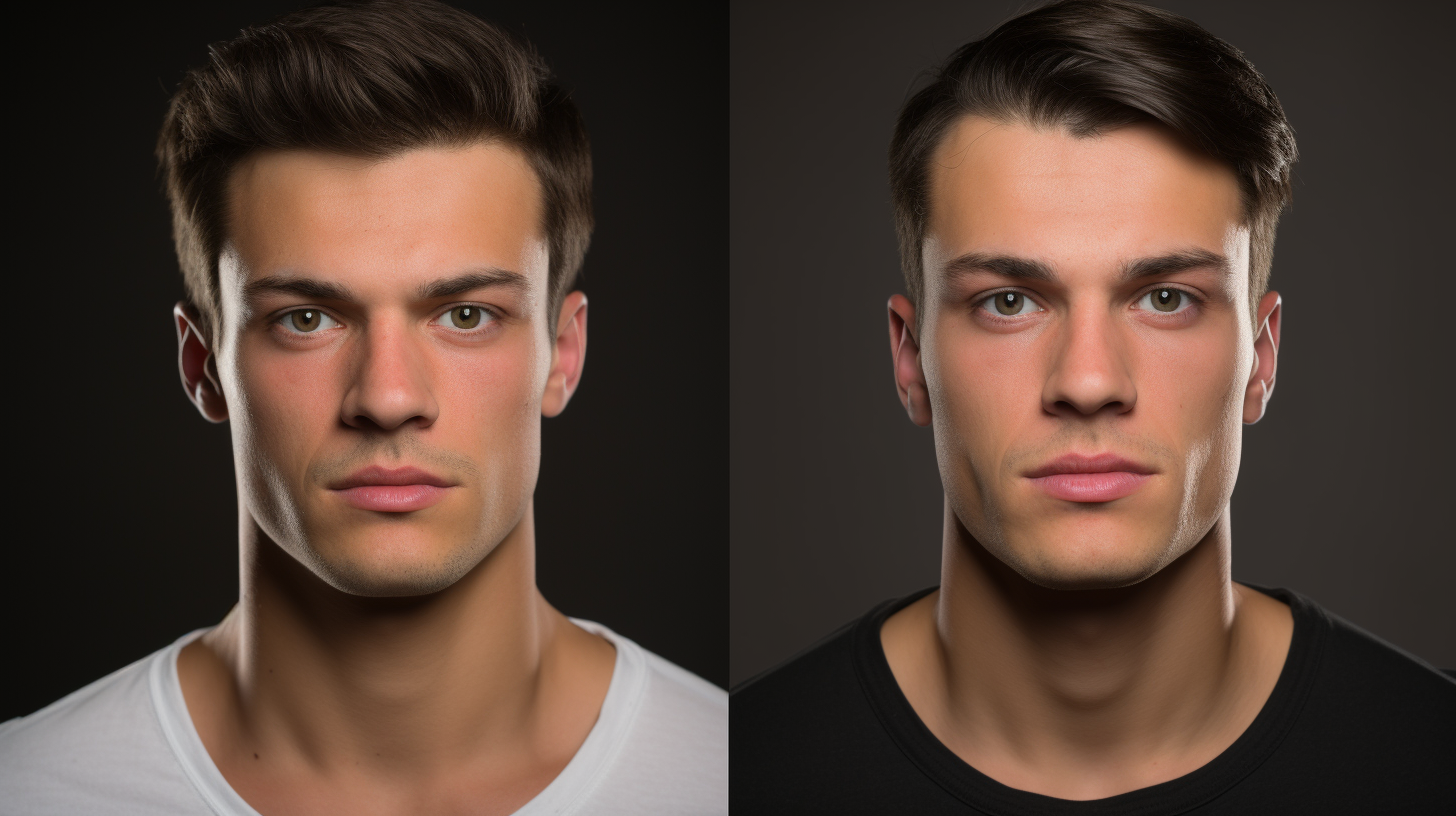 Before and After Jaw Transformation