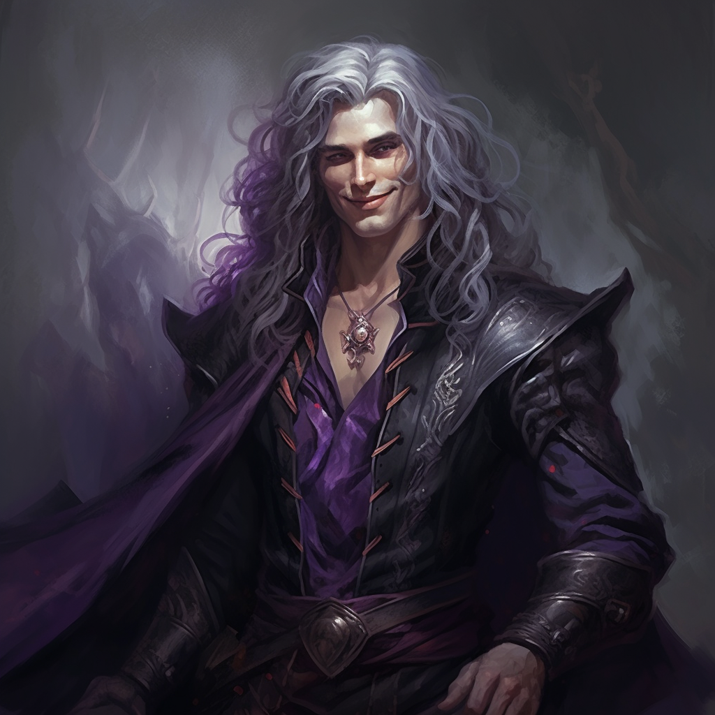 Dhampir with pulsing purple veins