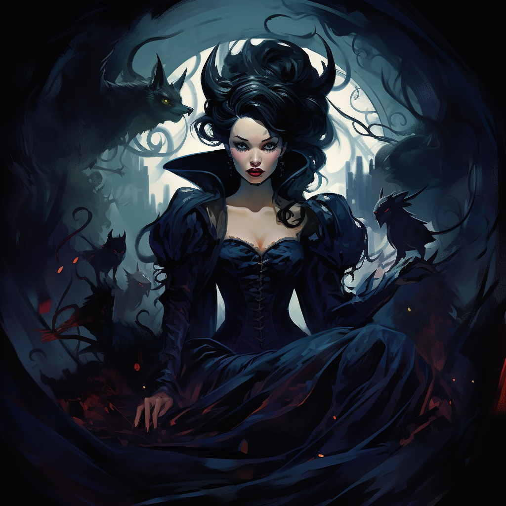 Malefic Disney Villain Artwork