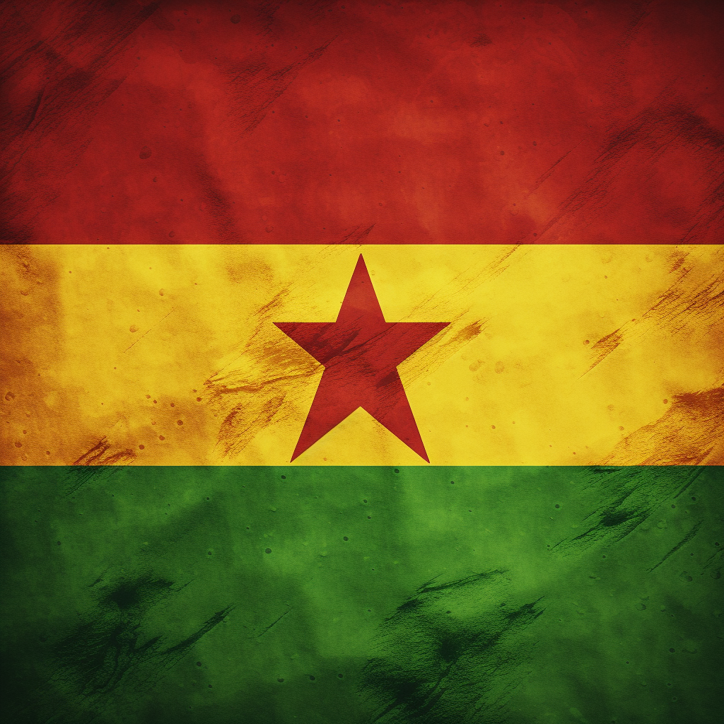 Mali Flag with Three Bands