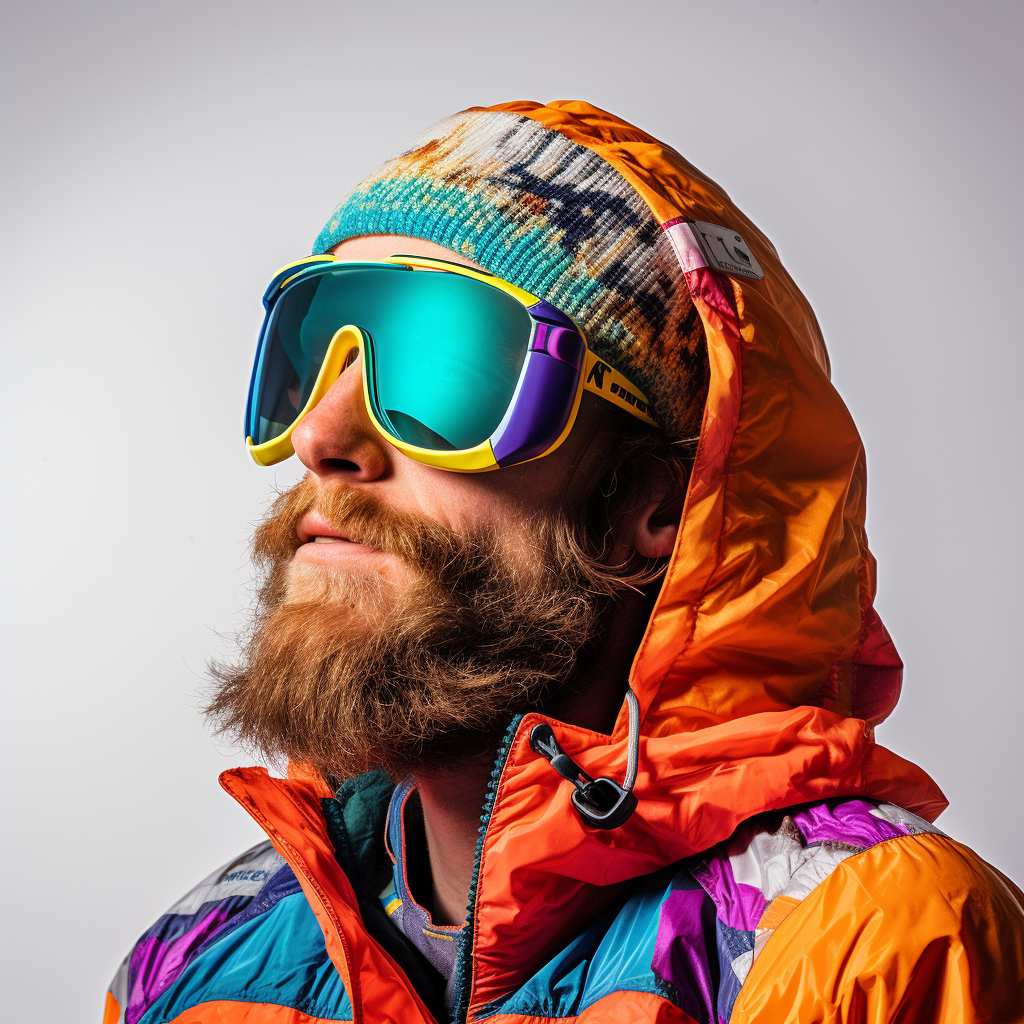 Man in Outdoor Gear