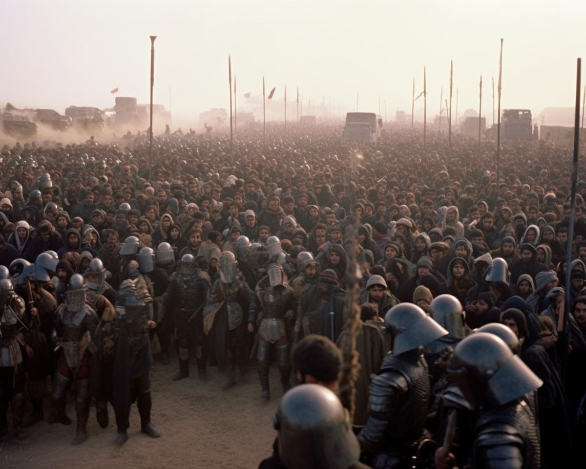 Mandalorians defending Gaza refugee camps